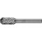 Pferd Carbide Bur - Cylind. (radius end), OMNI cut - 3/8" x 3/4" x 1/4" Shank - SC-3 28006 - alternate 1